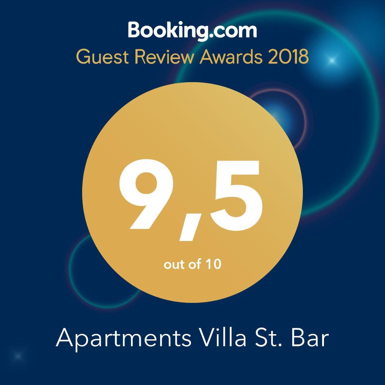 Apartments Villa St. Bar Bagian luar foto
